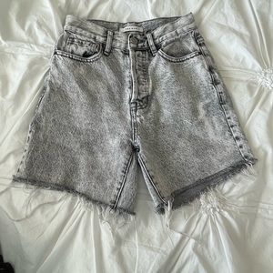 Pacsun high rise straight shorts